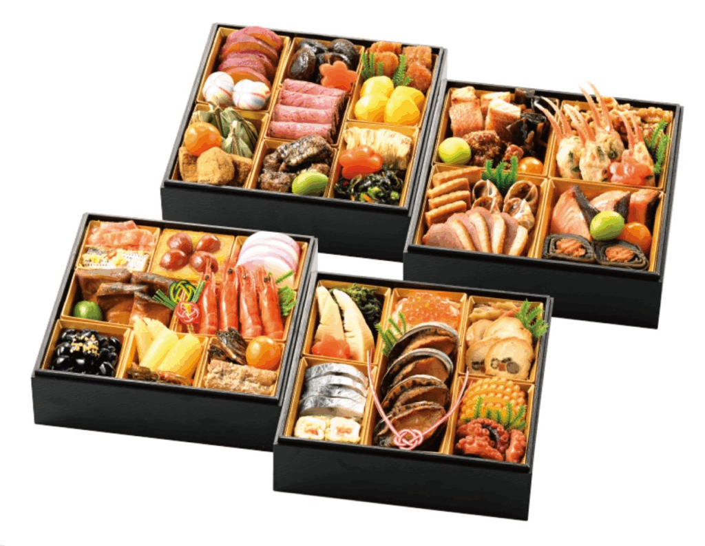 京王オリジナルおせち「寿」四段重