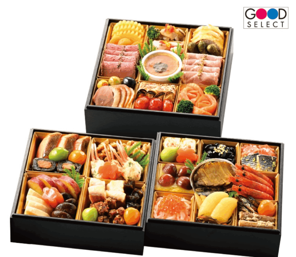 京王オリジナルおせち「慶」三段重