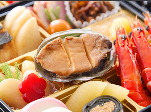 京都東山 料亭「道楽」監修 おせち 平安祝重 清新 鮑旨煮